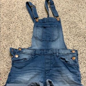H&M shorts denim overalls size 11/12